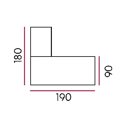 220x100/190, 200x100/190, 190x90/180, 180x90/180