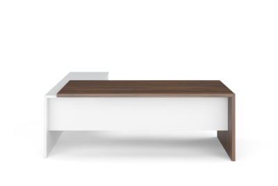 Boss_Executive_White+Walnut_Front_View