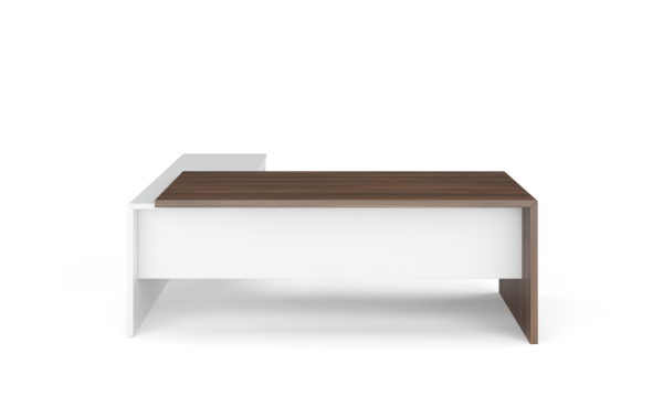 Boss_Executive_White+Walnut_Front_View